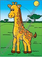 giraffe 4pc.