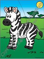 zebra 3pc.