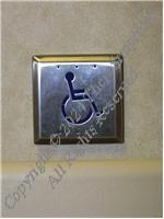 Handicapped button