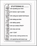 Stuttering is...